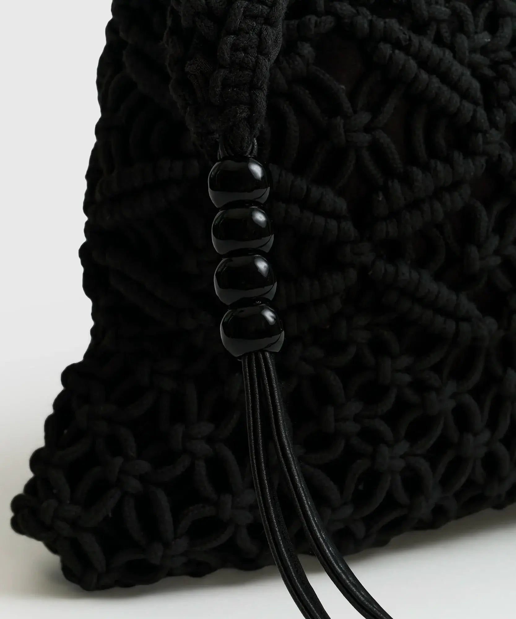 Cartera De Hombro Tejida Paradiso