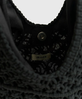 Cartera De Hombro Tejida Paradiso