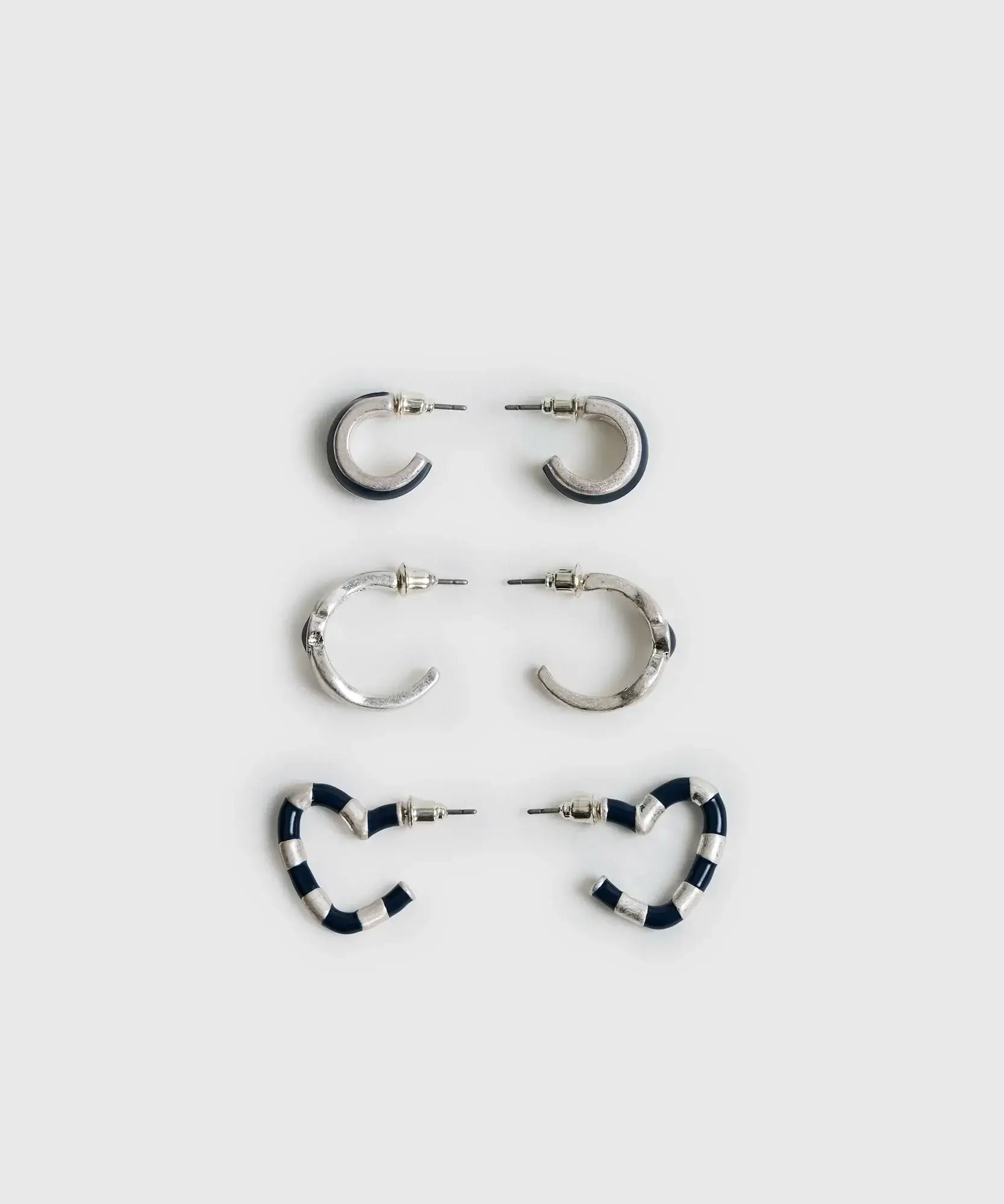 Set Aros Argollas Resina