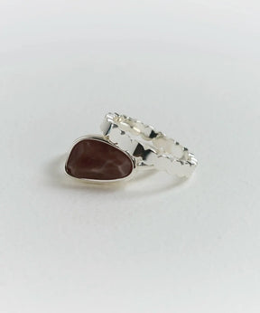 Set Anillos Piedra Boho