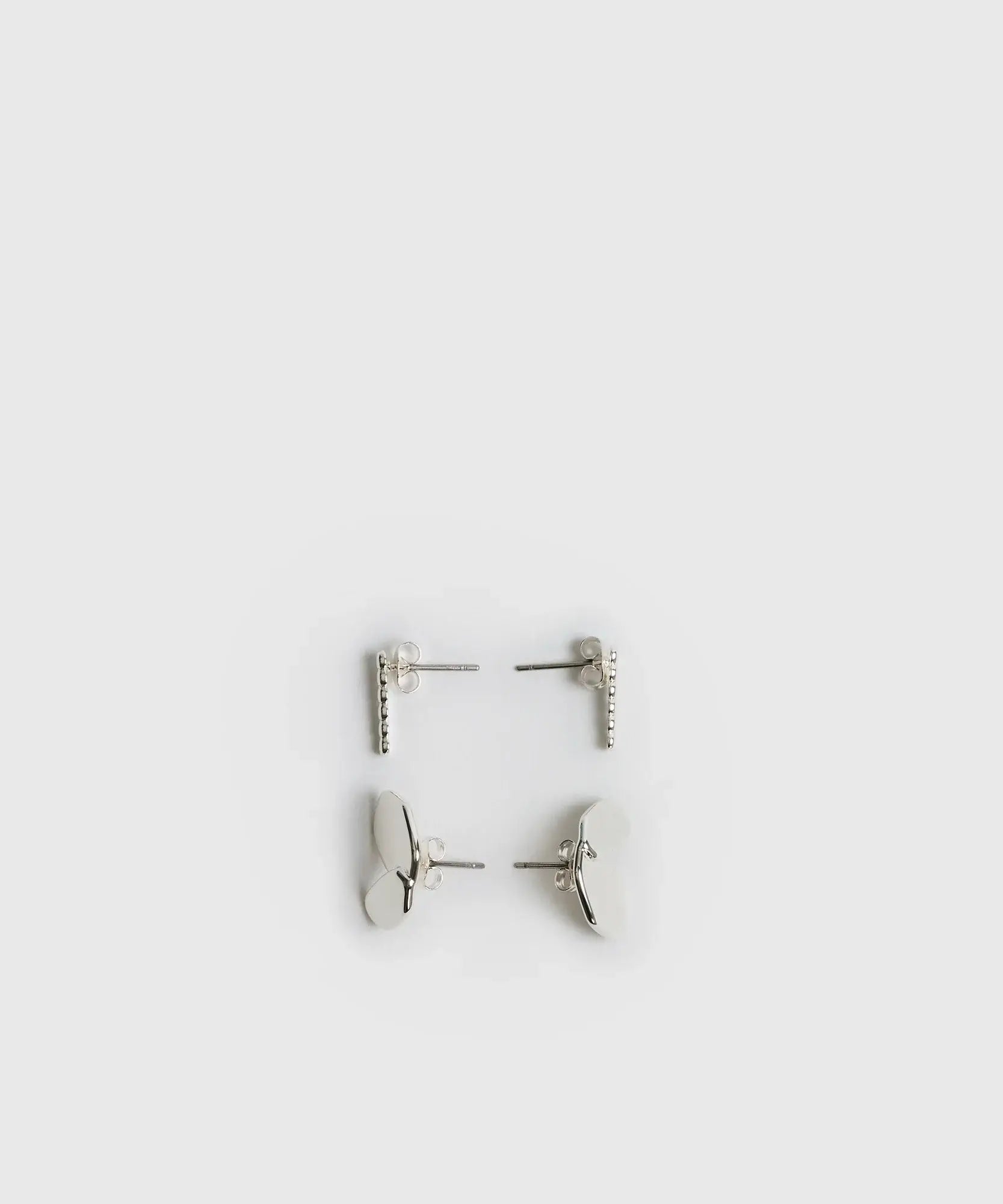 Set Aros Acero Inoxidable