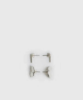 Set Aros Acero Inoxidable