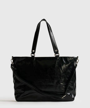 Bolso Notebook Charol Eyelets