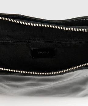 Cartera De Hombro Charol Eyelets