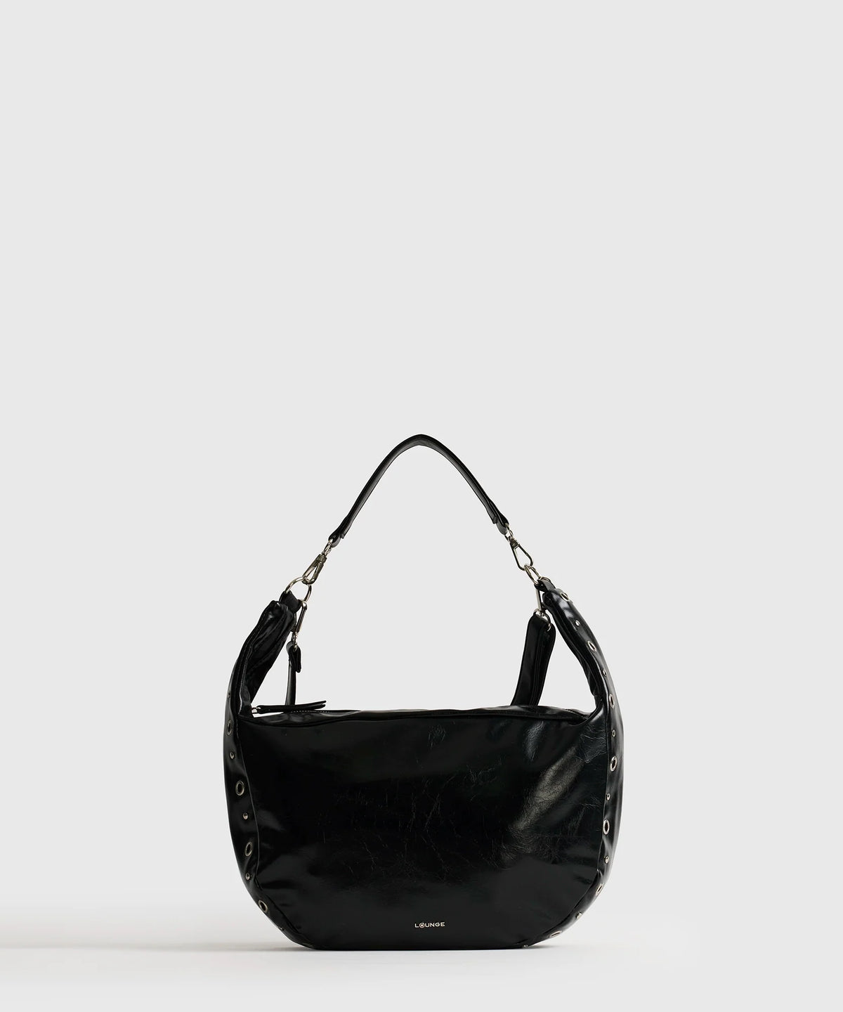 Cartera Bandolera Charol Eyelets