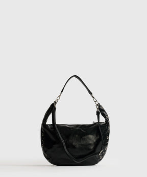Cartera Bandolera Charol Eyelets