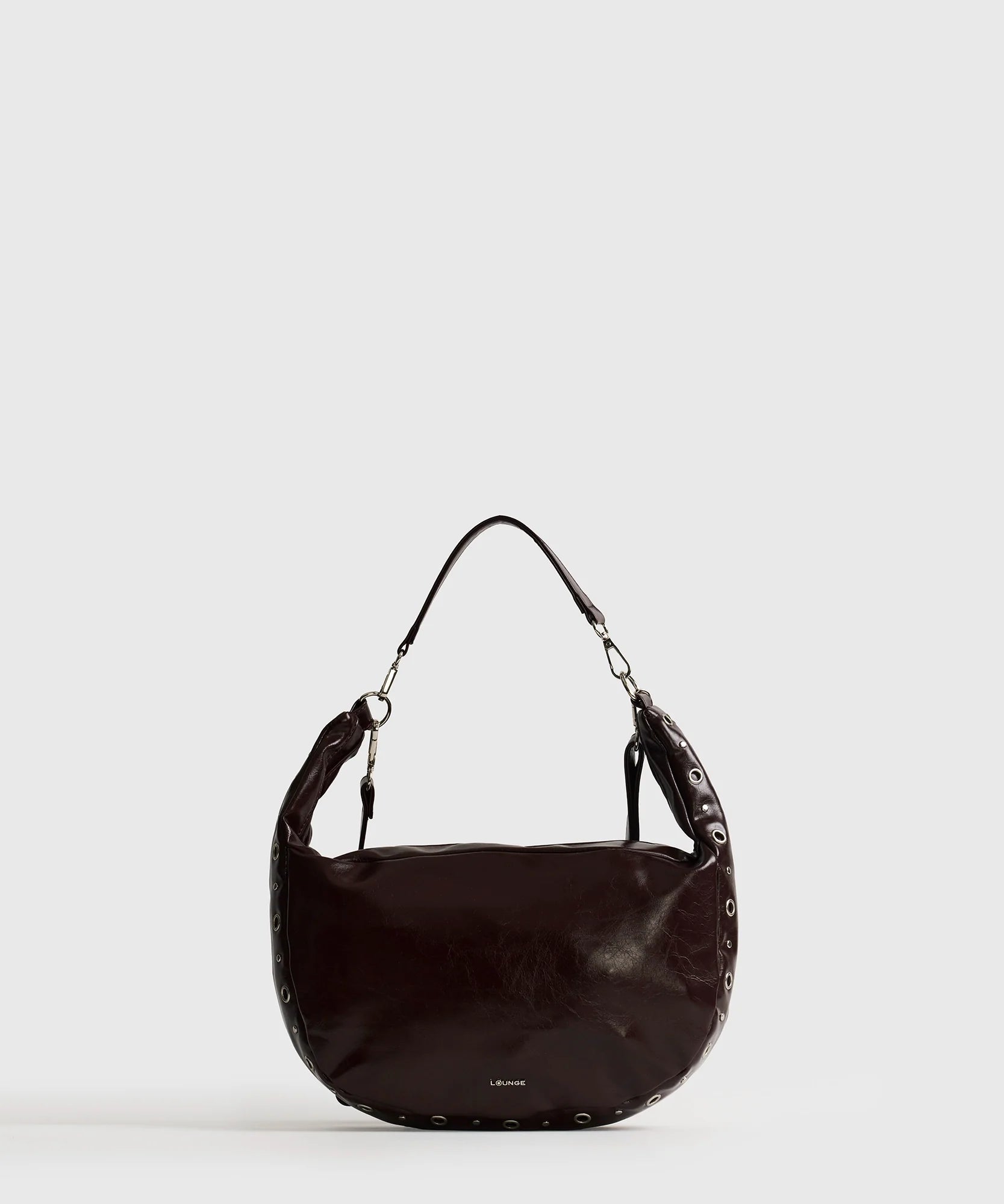Cartera Bandolera Charol Eyelets
