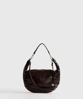 Cartera Bandolera Charol Eyelets