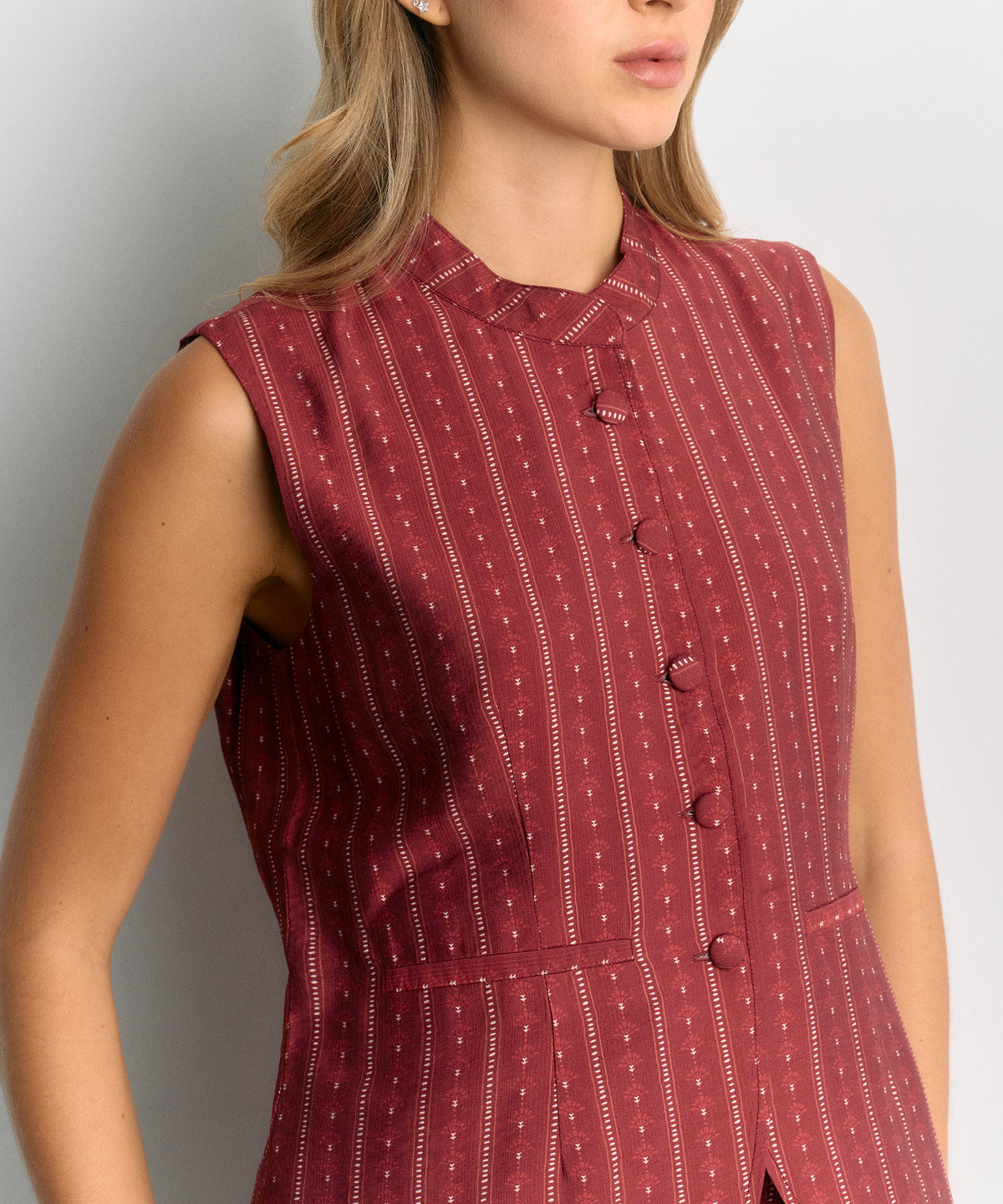 Vest Palmeira Flores