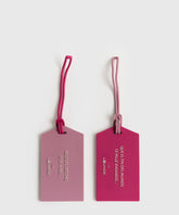 Set Etiquetas Para Maleta Travel Tag de Lounge, etiquetas de identificación para maletas en colores vibrantes.