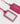 Set Etiquetas Para Maleta Travel Tag de Lounge, etiquetas de identificación para maletas en color rosa.