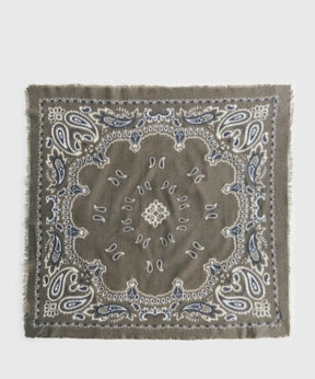 Bandana Paisley Soft de Lounge, diseño paisley suave y elegante, 66 x 66 cm, ideal para cualquier look.
