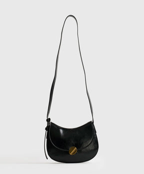 Cartera Bandolera Medialuna Broche