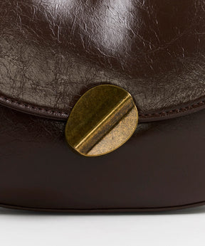 Cartera Bandolera Medialuna Broche