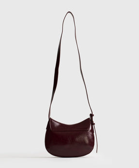 Cartera Bandolera Medialuna Broche