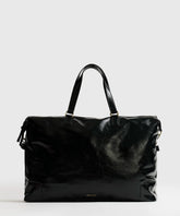 Bolso De Viaje Acharolado