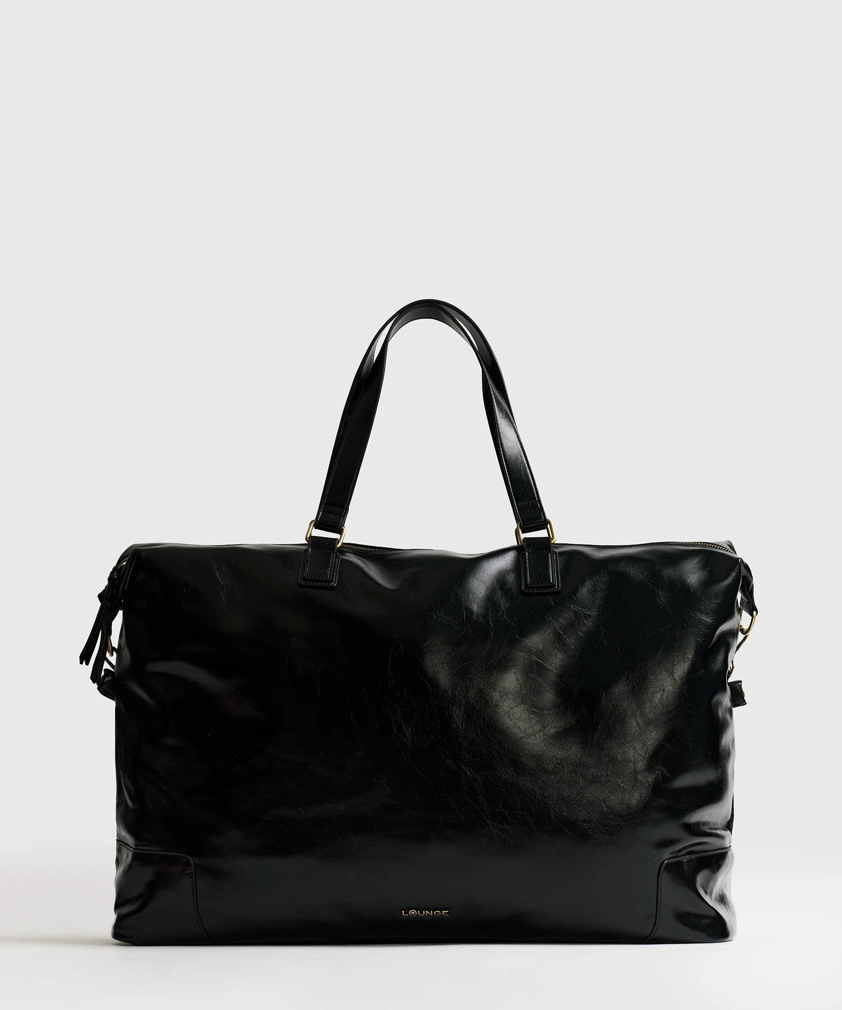 Bolso De Viaje Acharolado