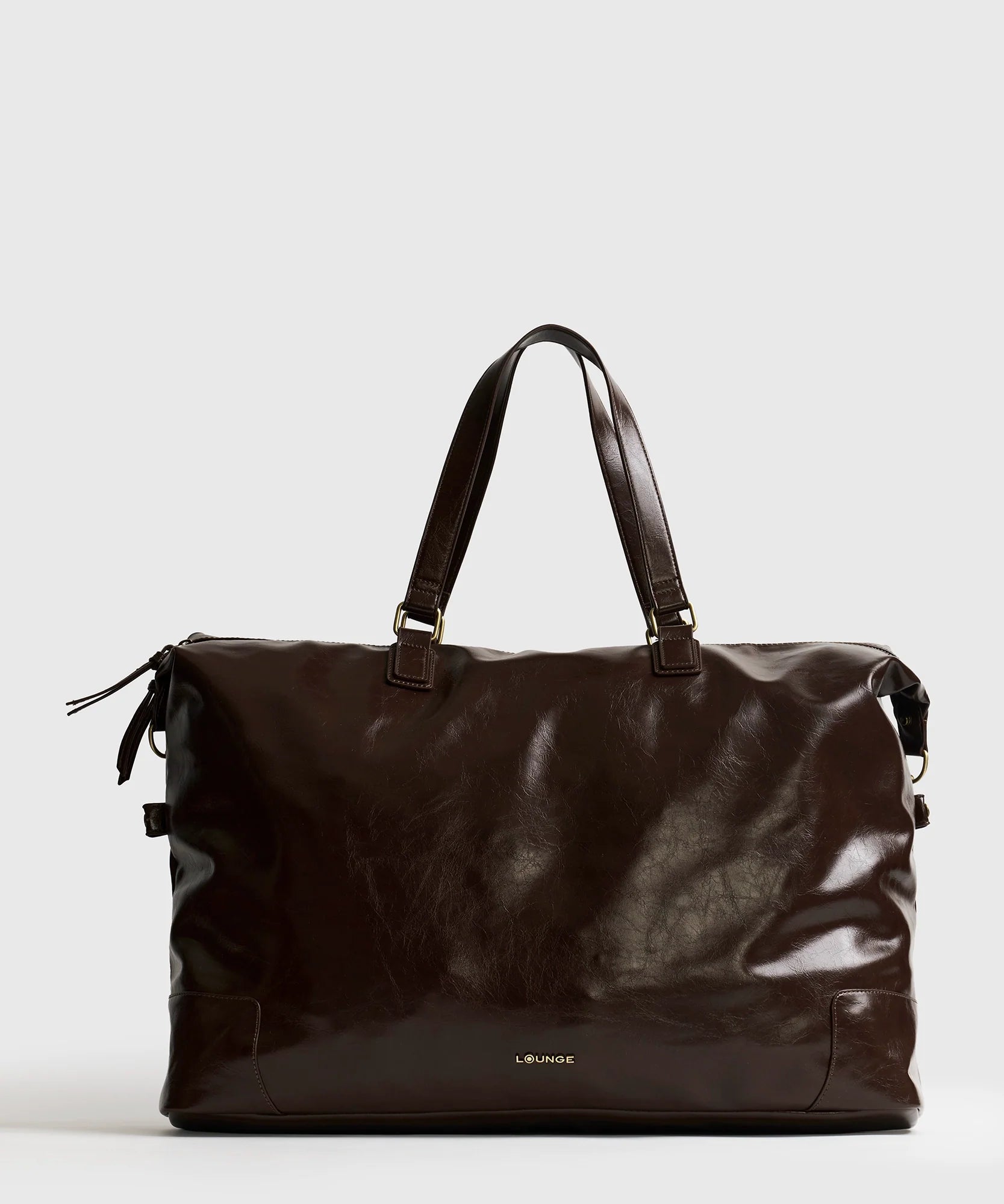 Bolso De Viaje Acharolado