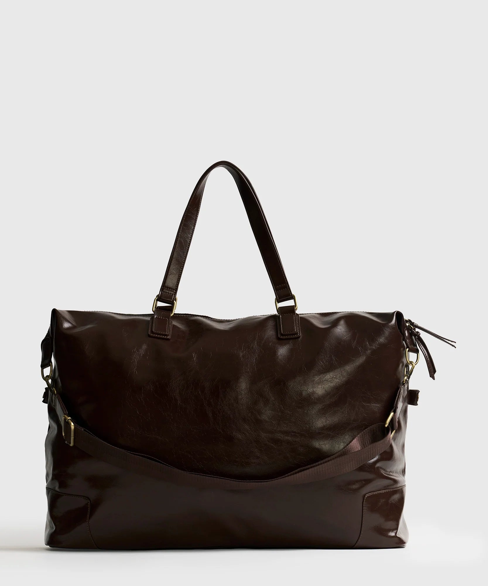 Bolso De Viaje Acharolado