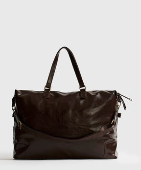 Bolso De Viaje Acharolado