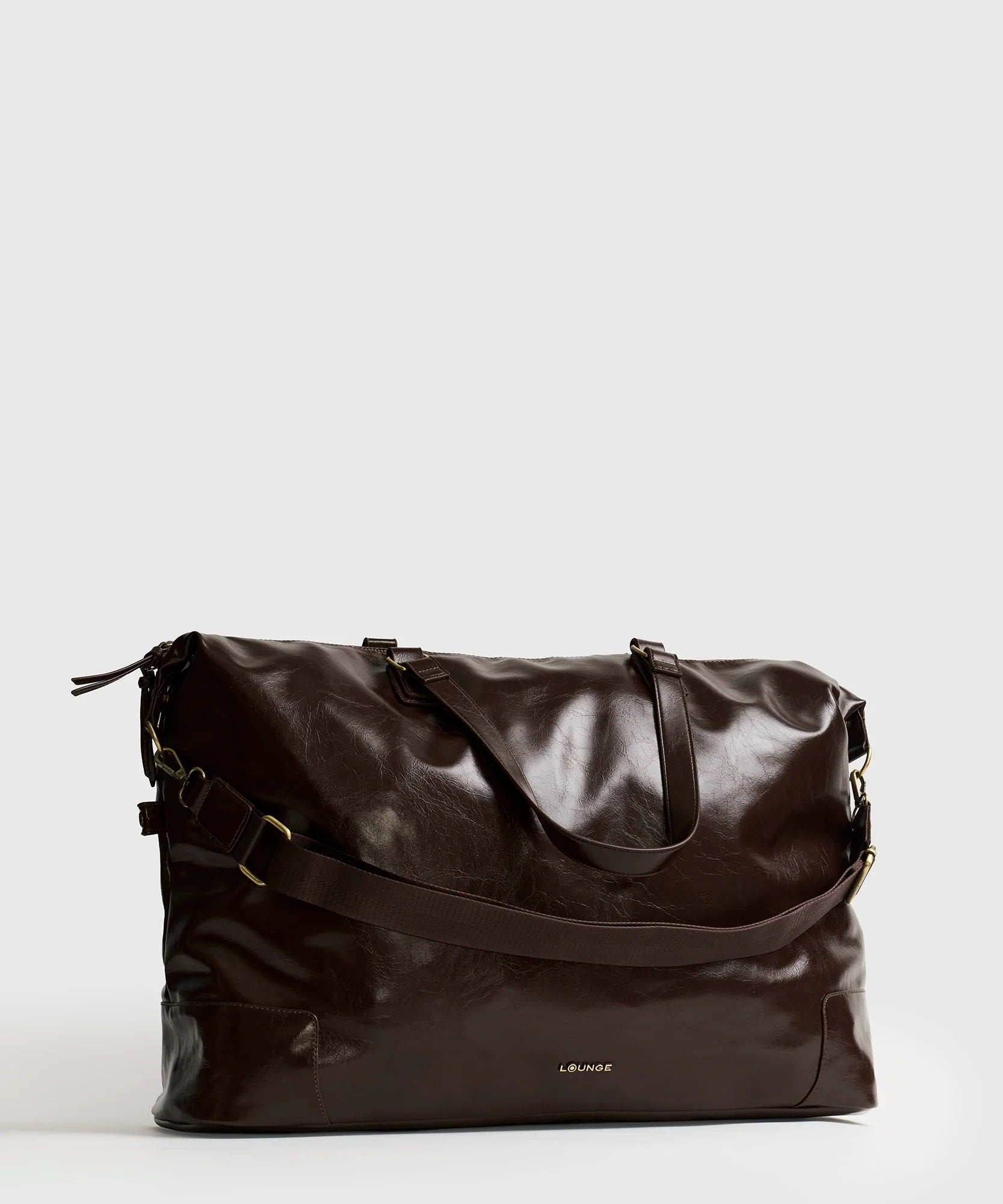 Bolso De Viaje Acharolado