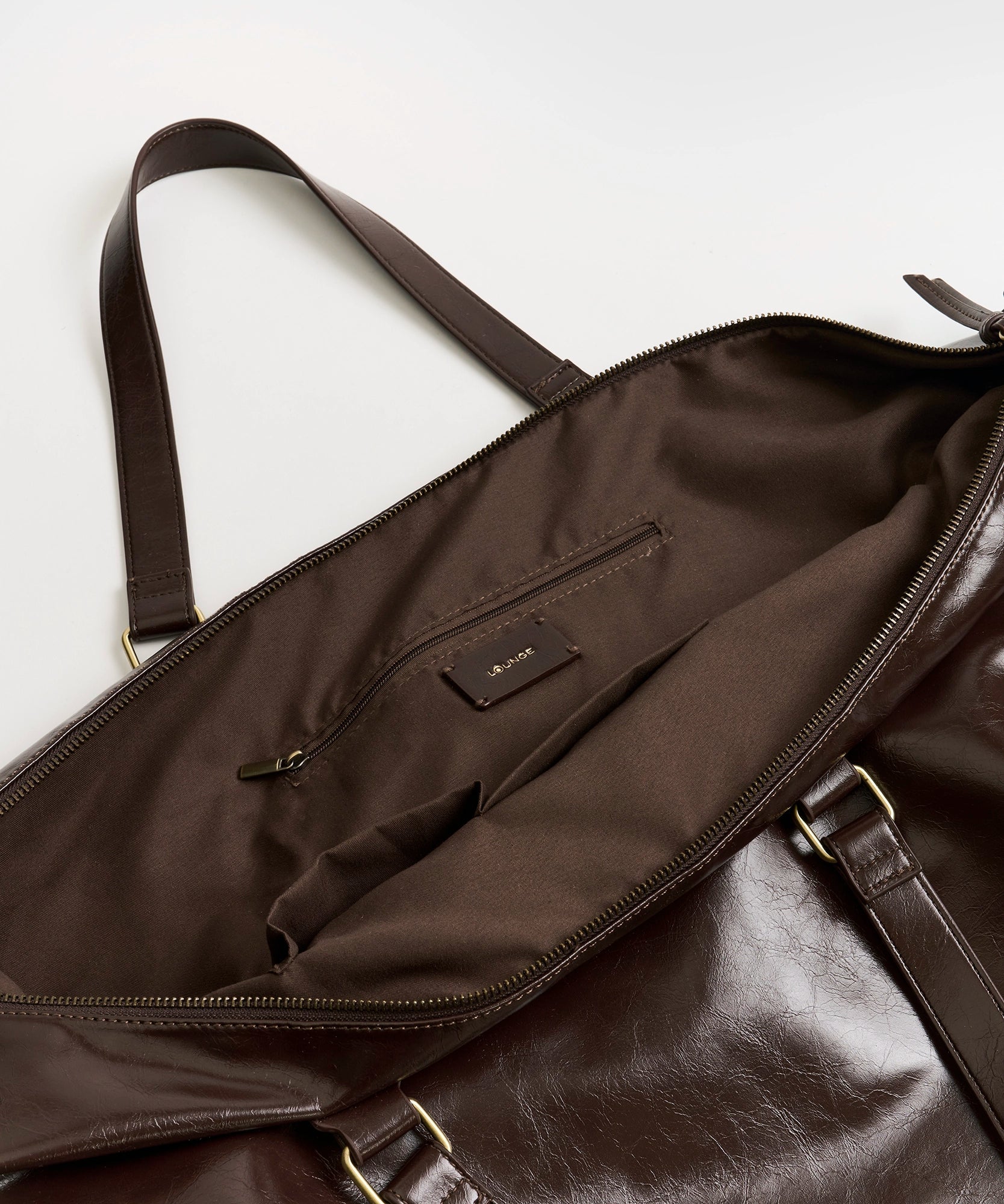 Bolso De Viaje Acharolado