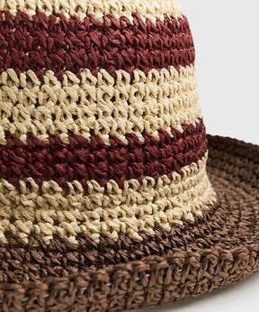 Sombrero Líneas Bicolor