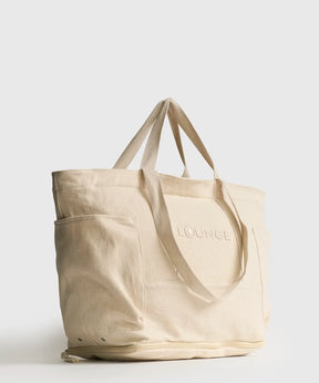 Bolso Playero Antiarena de Lounge, con múltiples bolsillos, ideal para organizar tus cosas en la playa.