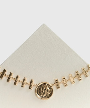 Collar Cadena Charm Moneda