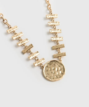 Collar Cadena Charm Moneda