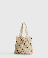 Mini Cartera Tejida Piedras
