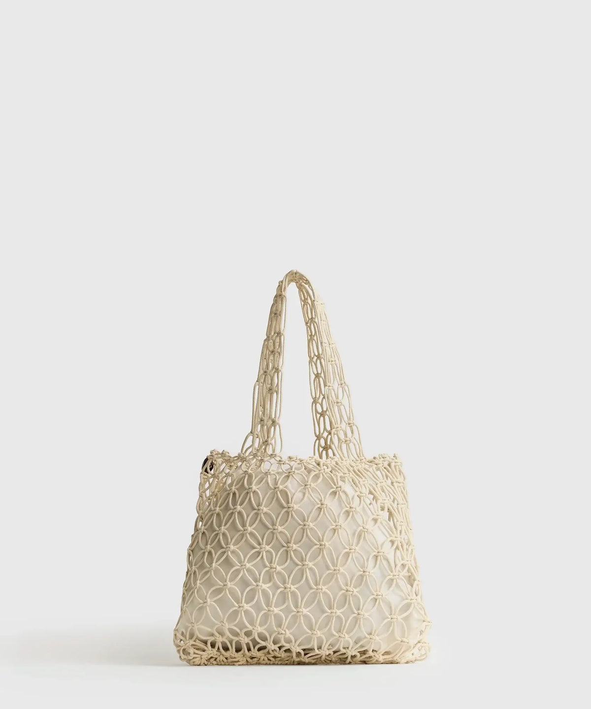 Mini Cartera Tejida Piedras