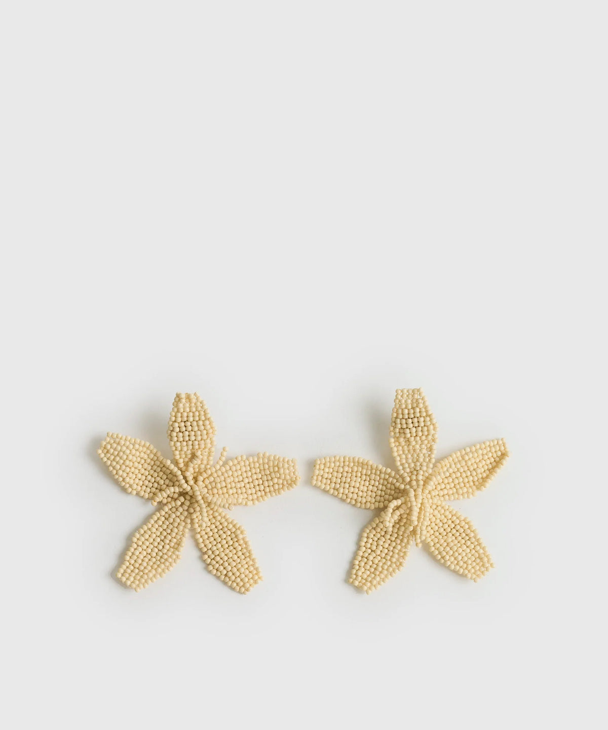 Aros Mostacillas Flor