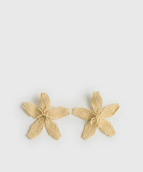 Aros Mostacillas Flor
