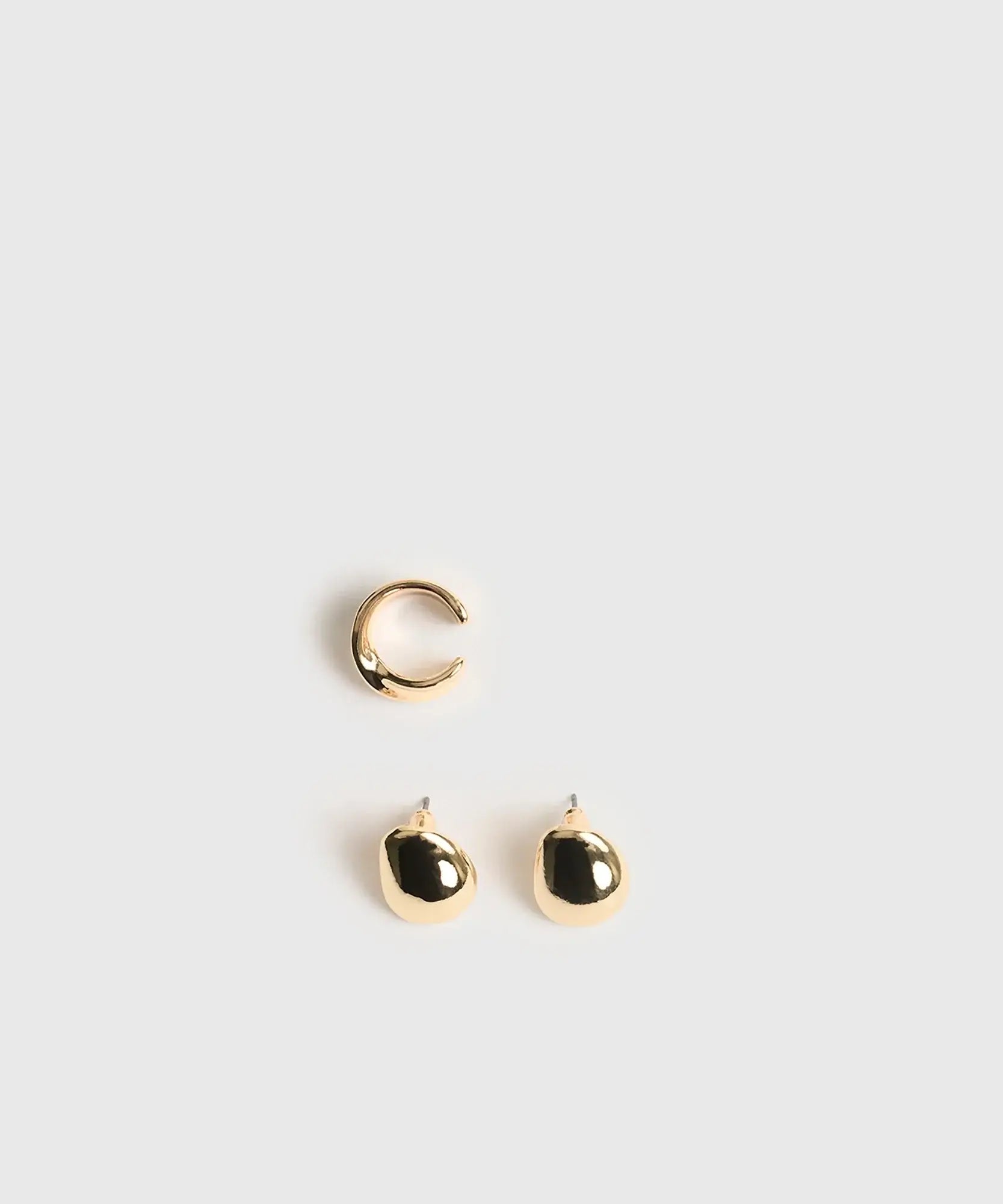 Set Aros Gotas Y Cuff
