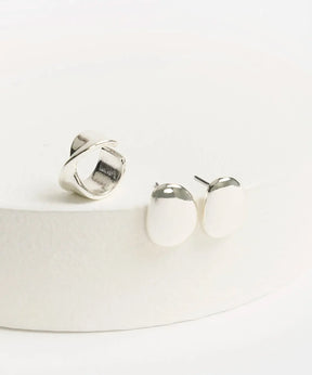 Set Aros Gotas Y Cuff