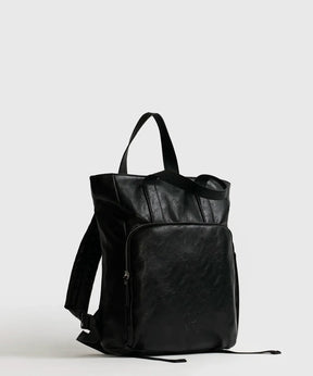 Mochila Notebook Icons Woman de Lounge en color negro, diseño elegante y funcional con múltiples bolsillos.
