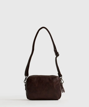 Cartera Bandolera Icons Woman de Lounge, pequeña con dos compartimentos y strap removible y ajustable.