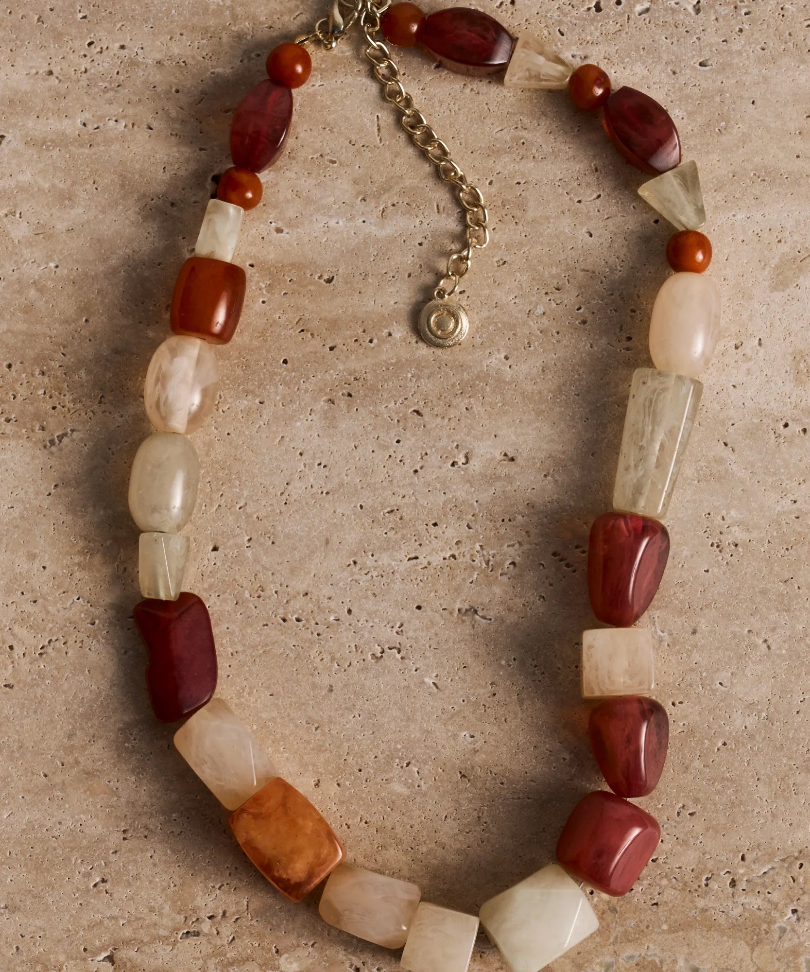 Collar Piedras Resina