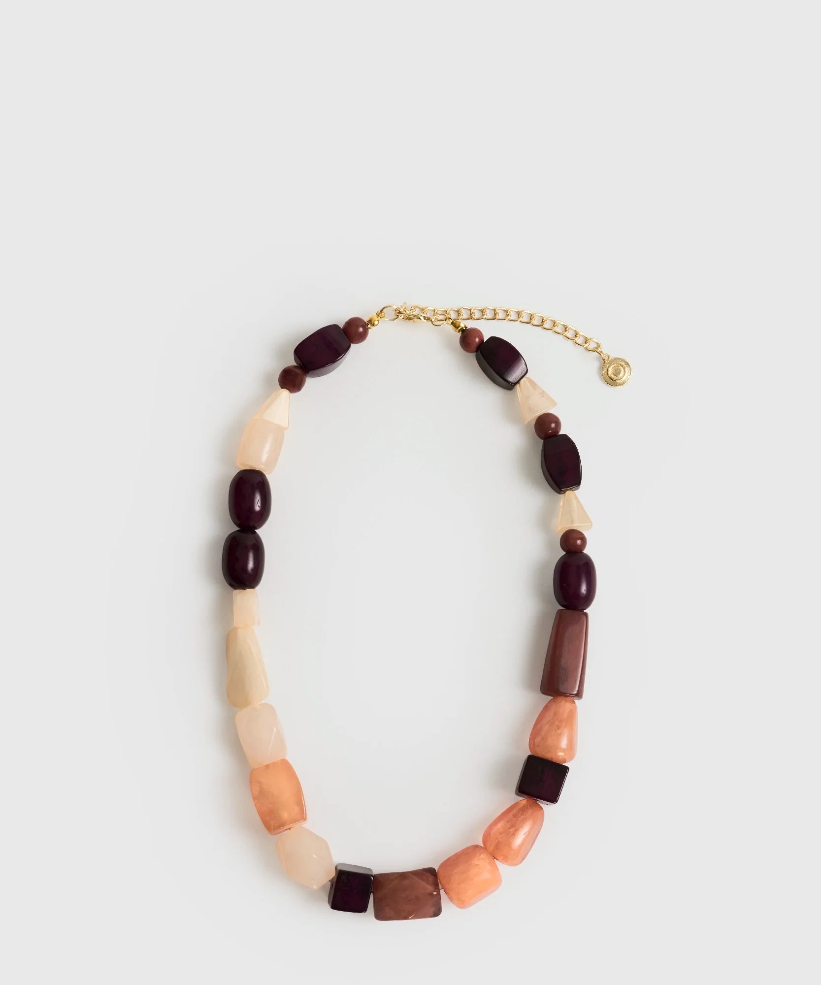 Collar Piedras Resina