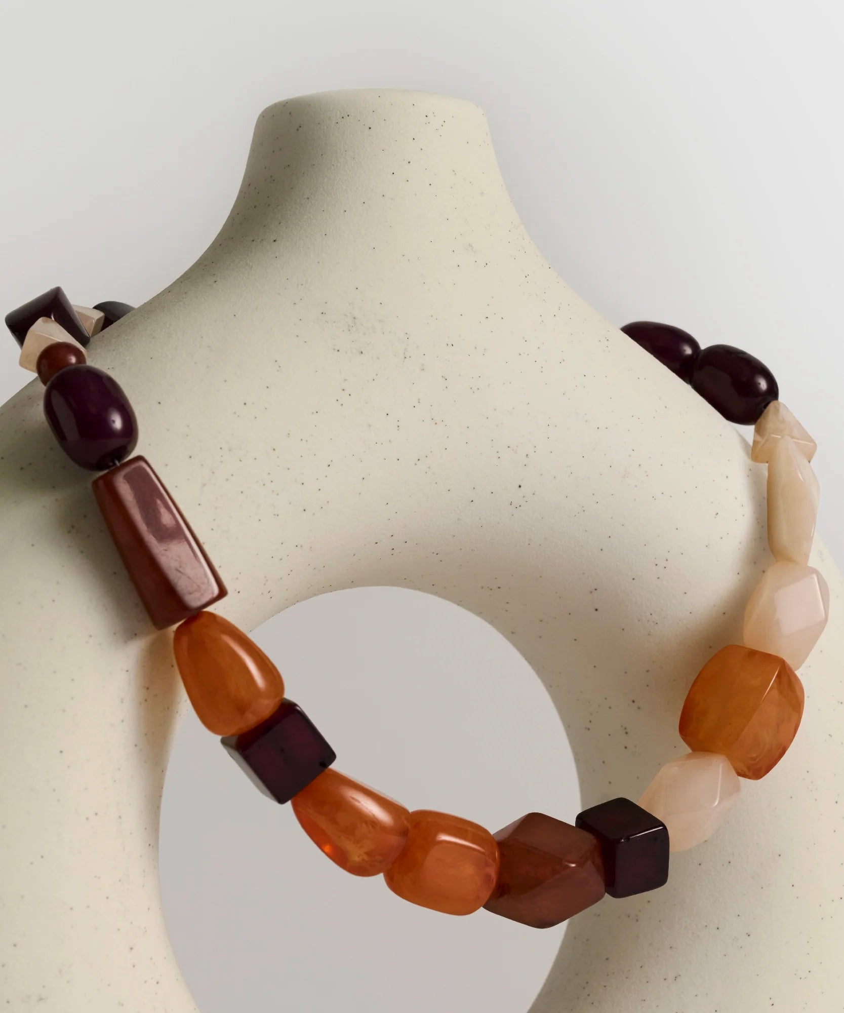 Collar Piedras Resina