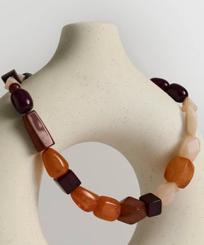 Collar Piedras Resina