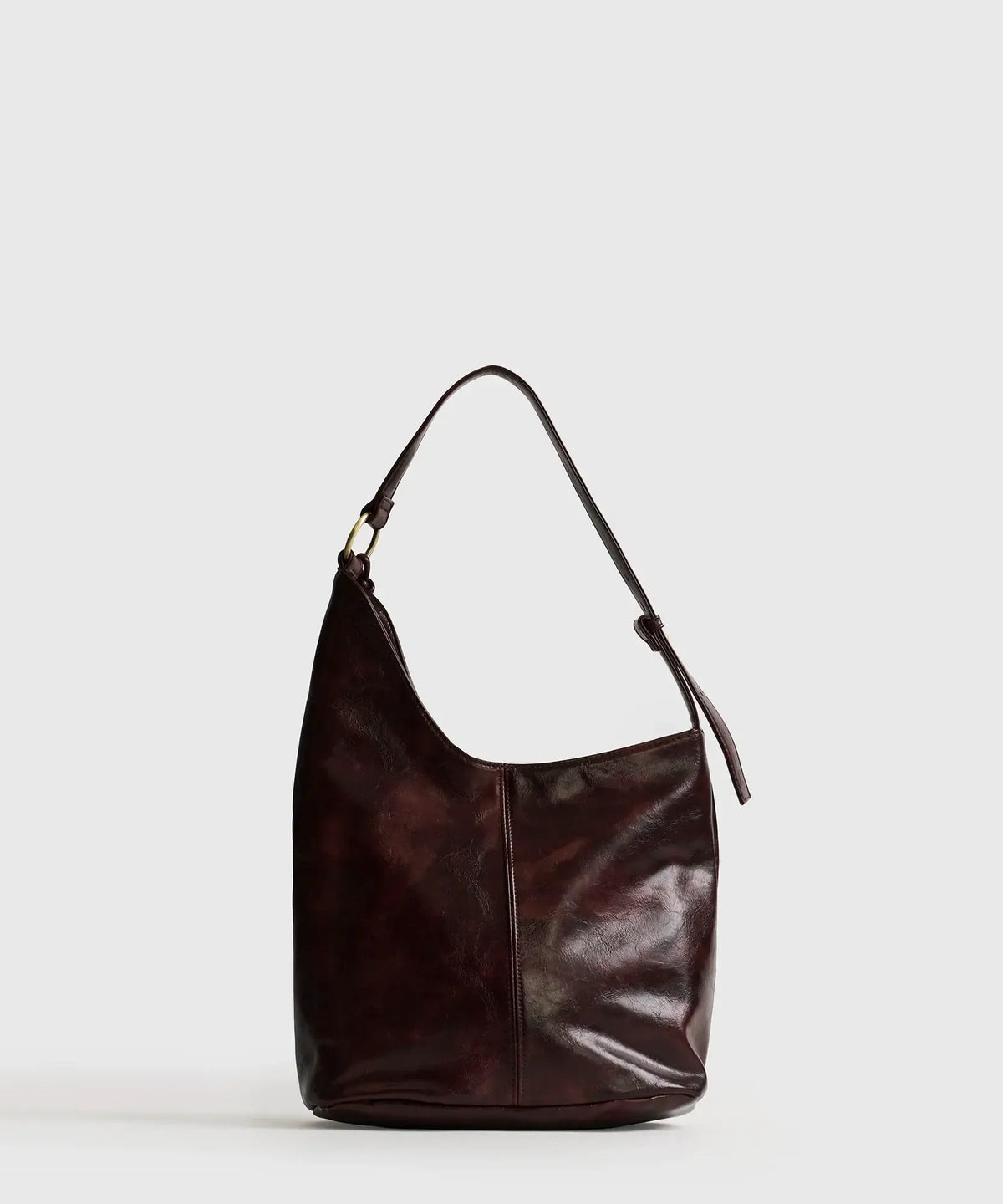 Cartera De Hombro Asimétrica de Lounge con diseño elegante y asa ajustable, perfecta para mantener tus esenciales organizados.