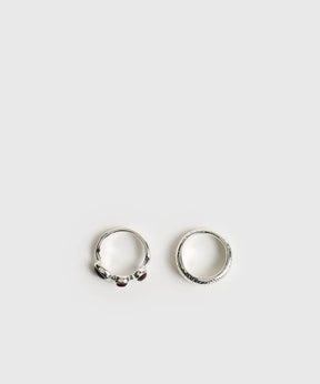 Set Anillos Acero Inoxidable Boho