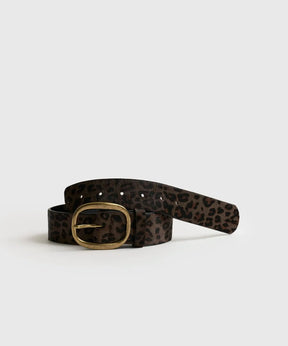 Cinturón Cuero Print