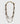 Collar Mostacillas Triple de Lounge, collar largo dorado de tres capas con mostacillas y piedras negras.