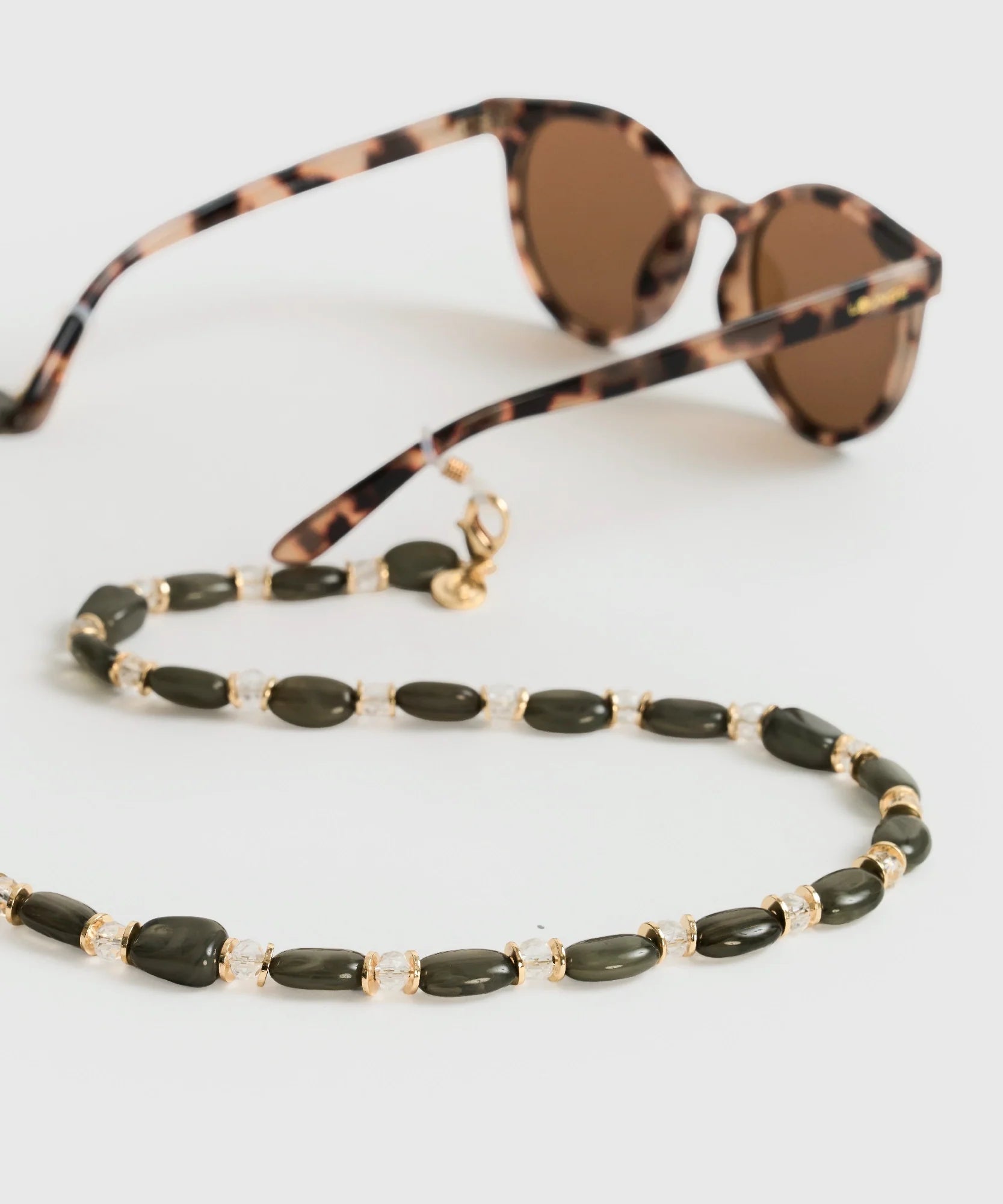 Strap Sujetador Lentes Piedras Y Mostacillas