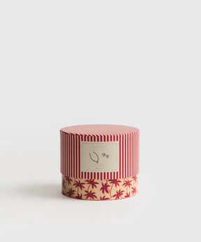 Set Collar Y Aros Caja Flores
