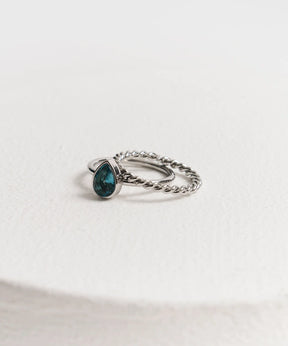 Set Anillos Piedra Woman