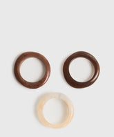 Set Pulseras Resina Woman